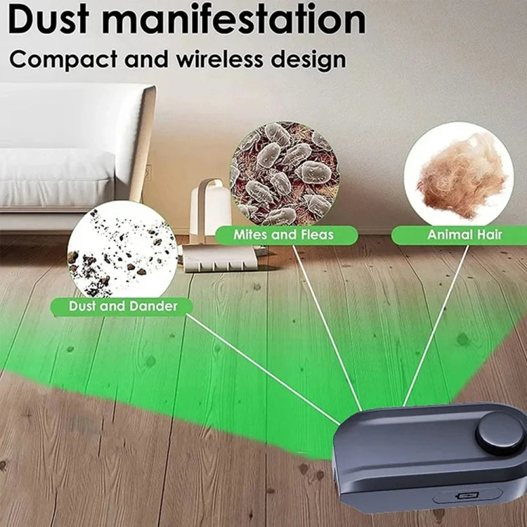Lampada display polvere per aspirapolvere Dyson con luci verdi