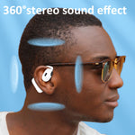 Cuffie wireless Bluetooth V5.4 con microfono e ricarica Type-C