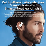 Cuffie wireless Bluetooth V5.4 con microfono e ricarica Type-C