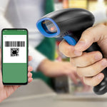 Scanner portatile codici a barre wireless e USB