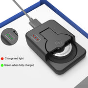Caricabatterie universale per batteria a bottone LIR2032/2450 da 4,2 V, RSC-X2-2 White, RSC-X2-2 Black