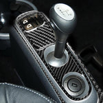 Set di 4 adesivi per leva del cambio e bracciolo per Mercedes-Benz Smart Fortwo 2011-2015, tipo C.