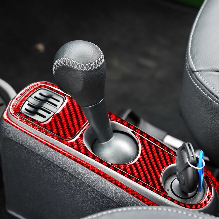 Set di 4 adesivi per leva del cambio e bracciolo per Mercedes-Benz Smart Fortwo 2011-2015, tipo C.