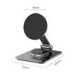 Supporto magnetico pieghevole per telefono e tablet