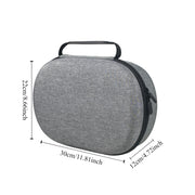 Per Apple Vision Pro Head Indossare occhiali VR Custodia portatile Custodia rigida protettiva da viaggio VR, EVA Hard Case