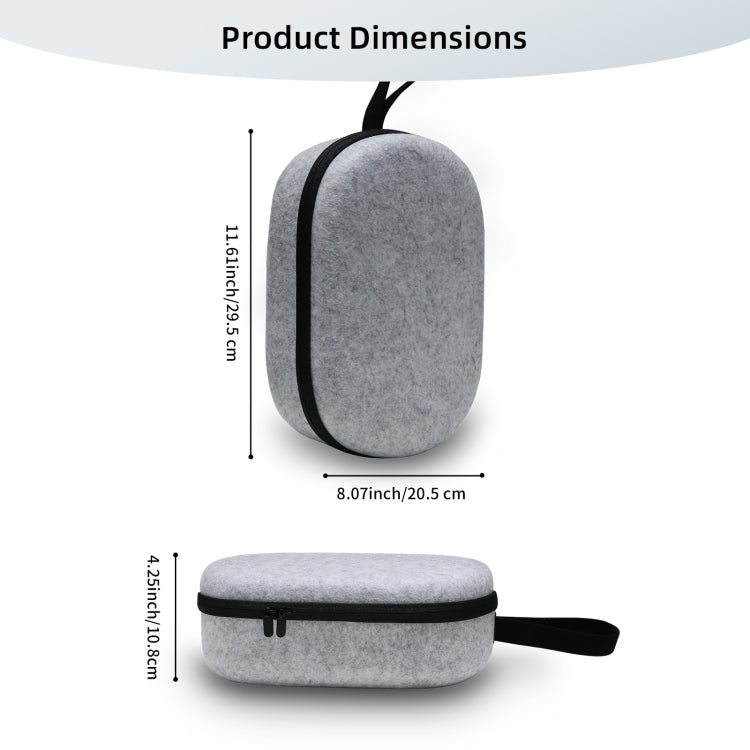 Borsa custodia portatile per occhiali VR Apple Vision Pro