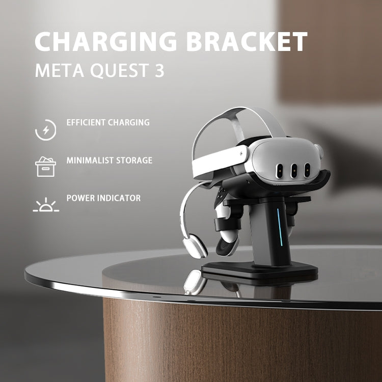 Supporto ricarica Meta Quest 3/2/Pro con luci RGB