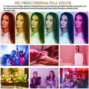 Lampada fotografica RGB luce di riempimento con clip telefono