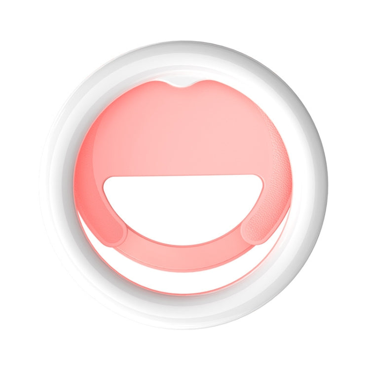 Lampada per schermo sbloccata con clip a mezzo anello, luce di riempimento per telefono cellulare da 10 cm, F-100 Pink, F-100 White, F-100 Black