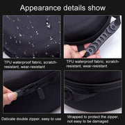 Per custodia rigida portatile in EVA per copricapo VR per Apple Vision Pro, EVA+Cloth Pattern