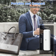 Stampante termica wireless Bluetooth Phomemo M834 supporta carta termica multiformato, M834