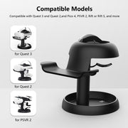 Espositore da tavolo AMVR TYBP1 VR per Meta Quest 3 / Pico 4 / PSVR 2