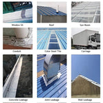 Nastro autoadesivo in foglio di alluminio autoadesivo con nastro impermeabile butilico da 1,2 mm di spessore, 5cm x 5m, 10cm x 5m, 15cm x 5m, 20cm x 5m, 5cm x 10m, 10cm x 10m