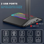 Supporto per cuffie HUB doppia uscita New Bee Z8 Z9