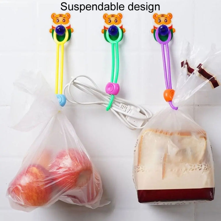 Sigillante multiuso per la freschezza degli alimenti da cucina con clip per nastro sigillante da 5 pezzi
