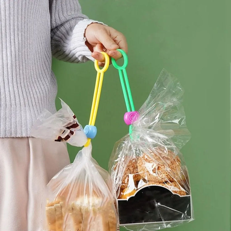 Sigillante multiuso per la freschezza degli alimenti da cucina con clip per nastro sigillante da 5 pezzi