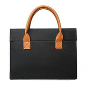 Borsa per laptop portatile leggera in tessuto Oxford con manico in PU, 13.3 Inch, 14 Inch, 15.6 Inch