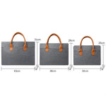 Borsa per laptop portatile leggera in tessuto Oxford con manico in PU, 13.3 Inch, 14 Inch, 15.6 Inch