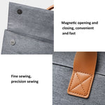 Borsa per laptop portatile leggera in tessuto Oxford con manico in PU, 13.3 Inch, 14 Inch, 15.6 Inch