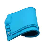 Tappetino da lavoro per riparazione tappetino per saldatura magnetico in silicone convesso 3D, 44.9x29.8x2.86cm