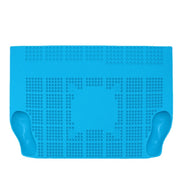 Tappetino da lavoro per riparazione tappetino per saldatura magnetico in silicone convesso 3D, 44.9x29.8x2.86cm