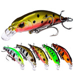 Attrezzatura da pesca con esca dura in plastica bionica da lancio lungo da 5,3 cm 4,6 g, PROBEROS DW577 8003 Hook, PROBEROS DW578 Ordinary Hook