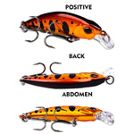 Attrezzatura da pesca con esca dura in plastica bionica da lancio lungo da 5,3 cm 4,6 g, PROBEROS DW577 8003 Hook, PROBEROS DW578 Ordinary Hook