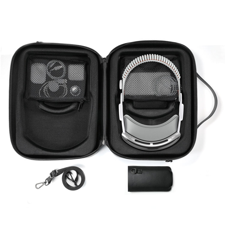 Custodia da trasporto in pelle per Apple Vision Pro
