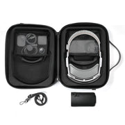 Custodia da trasporto multifunzionale per auricolare Apple Vision Pro, Black, Brown