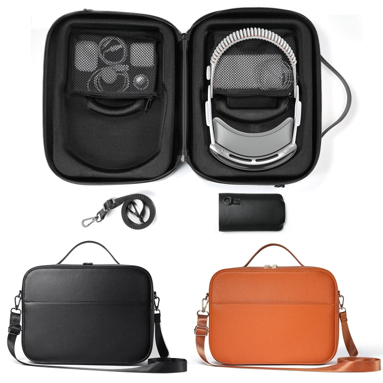 Custodia da trasporto in pelle per Apple Vision Pro