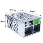 Trappola per topi automatica per interni domestici Trappola per topi con gabbia, Double Door Large