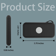 Per accessori Apple Vision Pro Custodia protettiva di alimentazione Custodia in silicone per batteria, Black, Pink, Deep Blue
