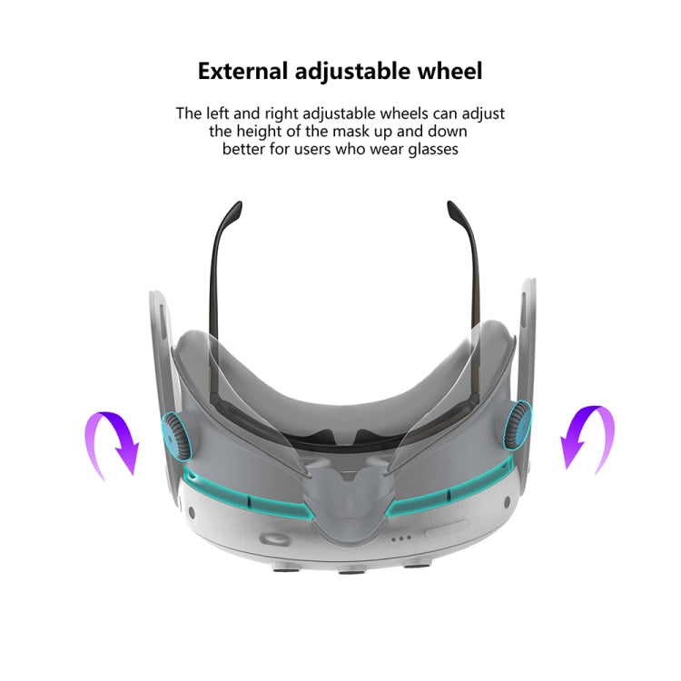 Maschera sostitutiva con ventola per Meta Quest 3
