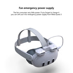 Maschera sostitutiva con ventola per Meta Quest 3