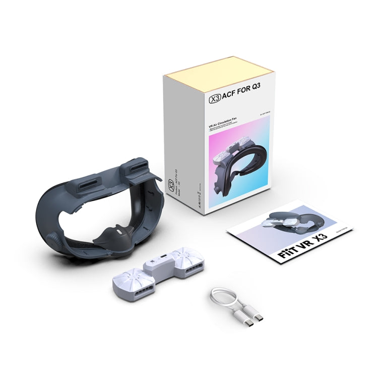 Maschera sostitutiva con ventola per Meta Quest 3
