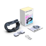 Per Meta Quest 3 Maschera sostitutiva per la dissipazione del calore e la circolazione dell'aria con accessori per maschera VR antiappannamento della ventola, With Fan