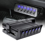 Sistema di controllo del pannello interruttori 3PIN a 6 cifre per auto da nave 12V con cablaggio