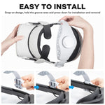 Fascia regolabile per occhiali VR compatibile Meta Quest e Pico