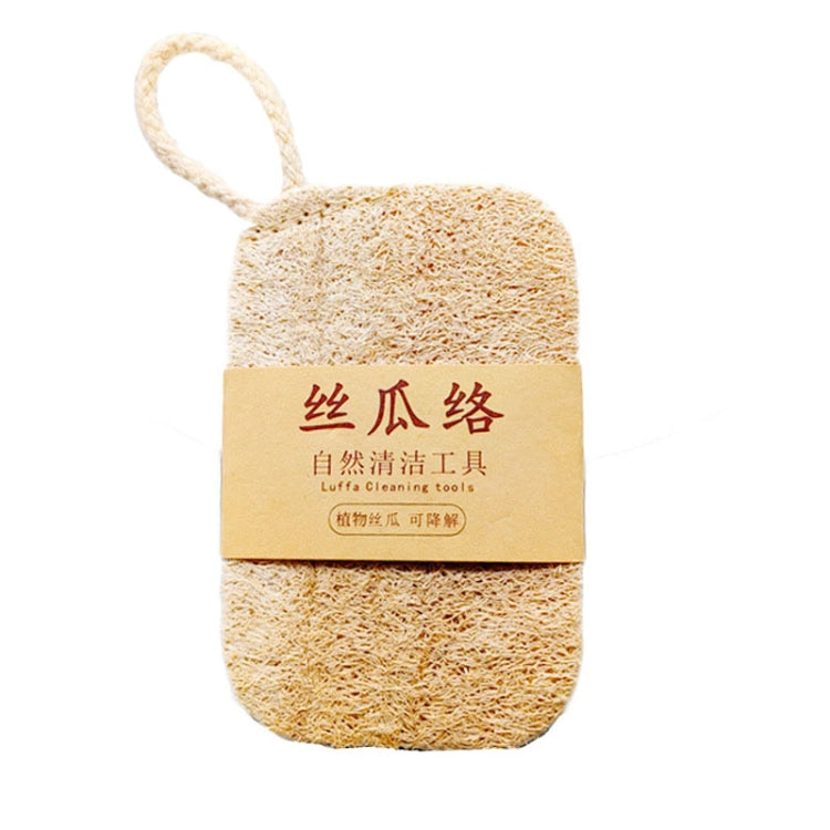 Spazzola per lavare i piatti in luffa naturale. Strumento per lavare i piatti. Spazzola per stracci in luffa, Soft Square, Soft Ellipse, Hard Square, Hard Ellipse