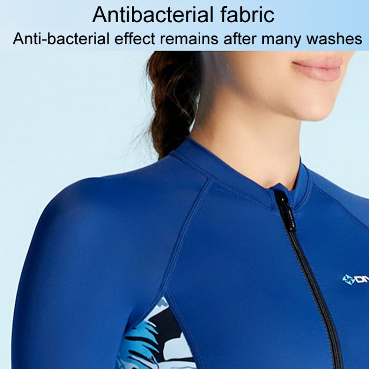DIVE & SAIL Muta estiva da donna sottile, traspirante, protezione solare, manica lunga, ad asciugatura rapida, S, M, L, XL, XXL