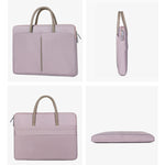 Borsa per laptop in tessuto Oxford Valigetta da donna per uomo con manico in PU, 13 -13.3 Inch, 14 -14.6 Inch, 15 -15.6 Inch