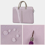 Borsa per laptop in tessuto Oxford Valigetta da donna per uomo con manico in PU, 13 -13.3 Inch, 14 -14.6 Inch, 15 -15.6 Inch