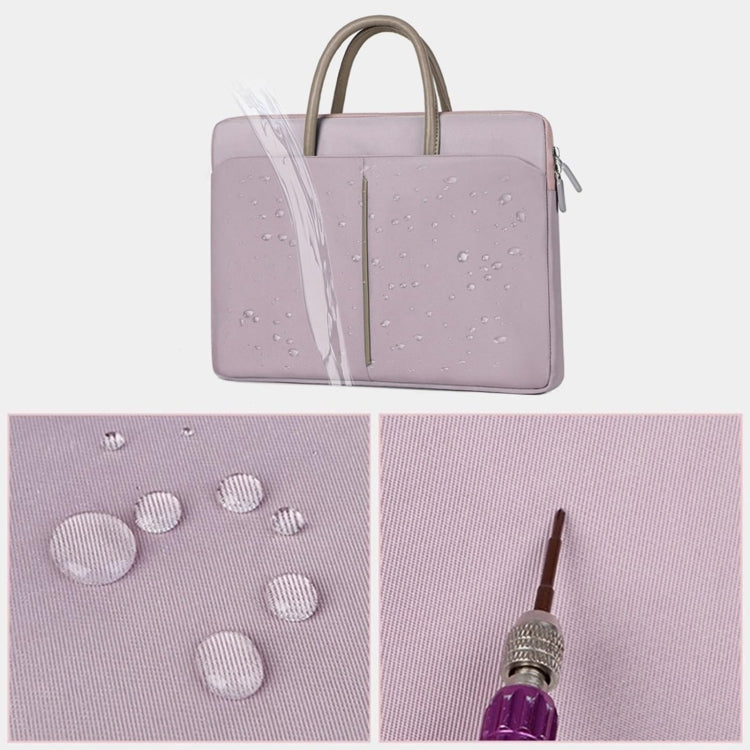Borsa per laptop in tessuto Oxford Valigetta da donna per uomo con manico in PU, 13 -13.3 Inch, 14 -14.6 Inch, 15 -15.6 Inch