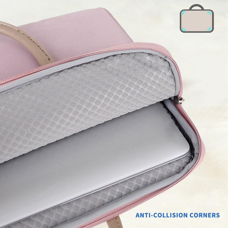 Borsa per laptop in tessuto Oxford Valigetta da donna per uomo con manico in PU, 13 -13.3 Inch, 14 -14.6 Inch, 15 -15.6 Inch