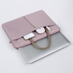Borsa per laptop in tessuto Oxford Valigetta da donna per uomo con manico in PU, 13 -13.3 Inch, 14 -14.6 Inch, 15 -15.6 Inch