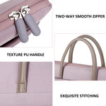 Borsa per laptop in tessuto Oxford Valigetta da donna per uomo con manico in PU, 13 -13.3 Inch, 14 -14.6 Inch, 15 -15.6 Inch