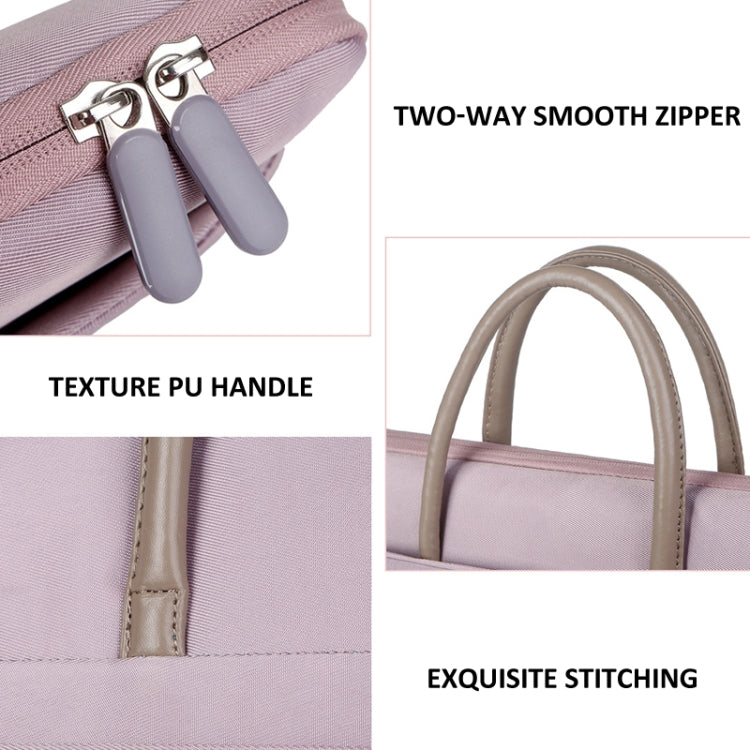 Borsa per laptop in tessuto Oxford Valigetta da donna per uomo con manico in PU, 13 -13.3 Inch, 14 -14.6 Inch, 15 -15.6 Inch