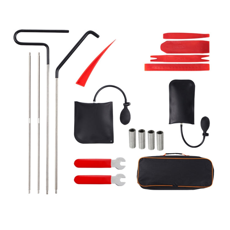 Kit di strumenti di emergenza ausiliari per smontaggio riparazione audio per auto, Orange 18pcs/set, Purple Red 18pcs/set, Red 22pcs/set, Blue 22pcs/set, Blue 23pcs/set, 27pcs/set