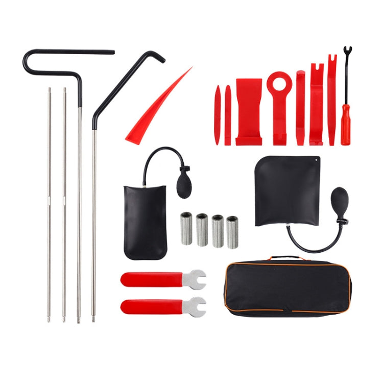 Kit di strumenti di emergenza ausiliari per smontaggio riparazione audio per auto, Orange 18pcs/set, Purple Red 18pcs/set, Red 22pcs/set, Blue 22pcs/set, Blue 23pcs/set, 27pcs/set