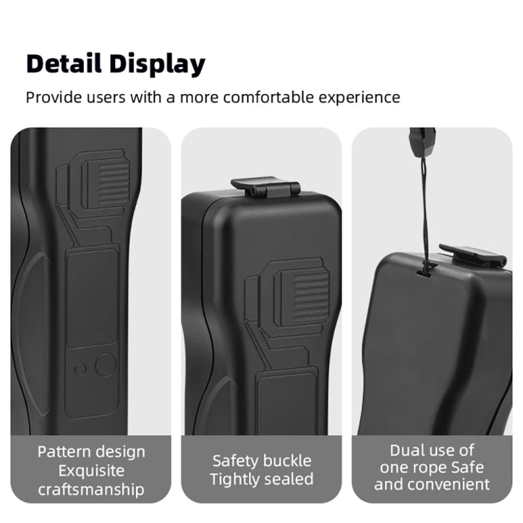 Custodia impermeabile per DJI Osmo Pocket 3 con cordino
